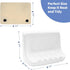 Hazzga White Vintage Mounted Ceramic Soap Dish for Shower Wall,Retro Ceramic Soap Holder Porcelain Soap Dish Holder