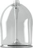 Portable Collapsible Plastic Wine Glass, BPA Free, with Safety Carrier, 1pcs, Transparent