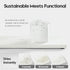 Razborci 2PCS Counter, 9"x3.5" Water Absorbing Stone Drying Tray for Kitchen Diatomite Mat Vanity Caddy for Bathroom