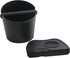 6.3 inch Large Espresso Knock Box, Silicone Tamper Mat Set with Removable Knock Bar for Home Office Barista Tools