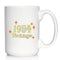 Vintage 1954 Fun 70th Birthday Coffee Mug Gifts for Men & Women Turning 70, Retro Large 15oz White Ceramic Mug.