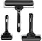 Yorwe Rubber Roller, Brayer for Anti Skid Tape, Print, Ink and Stamping Tools (2.5 & 4 & 6-Inch, Black)
