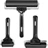 Yorwe Rubber Roller, Brayer for Anti Skid Tape, Print, Ink and Stamping Tools (2.5 & 4 & 6-Inch, Black)