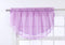 Stylemaster Elegance Sheer Voile Ascot Valance, 60" x 24", Lilac