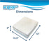 HQRP Wick Filter Replacement for Essick Air AIRCARE 1043, fits EP9 EP9R 800 Series Humidifiers
