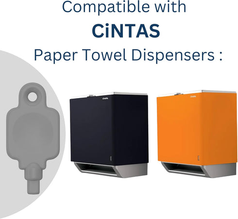 Robby's Cloud (6 Pack) Dispenser Key Replacement for Cintas Dispensers - Cintas Paper Towel Dispenser Key with an X