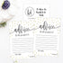Hadley Designs 25 Gold New Mommy or Parent Advice Cards, Keepsake Alternative Guestbook for Baby Shower