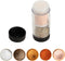 Sunmei Salt and Pepper Shakers Moisture Proof Set, 2-in-1 Portable Spice Shaker