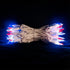 35 Count 4th 11 Red White and Blue LED Christmas Lights - of July String Lights for Small Tree, Crafts, Independence