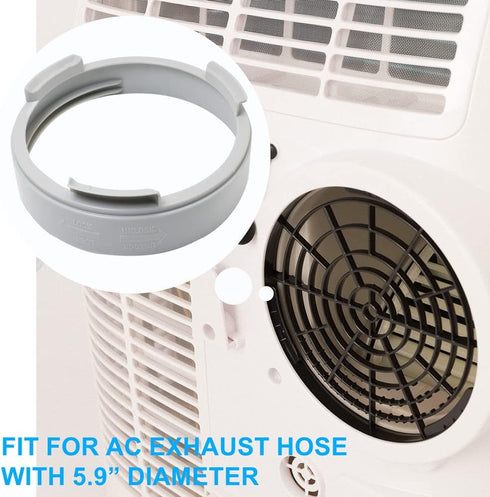 Portable Air Conditioner Exhaust Hose Coupler, Window Adapter A/C Connector, 5.9 inch for Exhaust Port