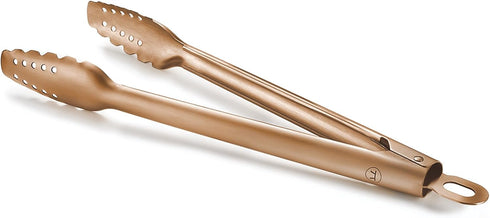 Outset 76285 Lux Collection Grill Tongs, Copper