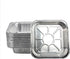 Non-Stick Disposable Air Fryer Aluminum Foil Liners, 50PCS Oil-Proof Aluminum Foil for Instant Pot, Oven
