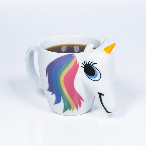 UK Unicorn Color Changing Ceramic Coffee Mug - 10 oz