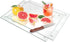 Tempered Glass Cutting Boards, 2PCS 12x16 inch Clear Non-Slip Boards for Kitchen Counter, Heat-Resistant, Easy to Clean
