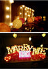 MUMUXI Large Light Up Letters and Numbers - Battery Powered Bright Alphabet for Wedding, Birthday, Party, Home Decor