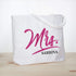 ELEGANTPARK Mrs Bag Personalized Gifts for Wedding Bachelorette Bridal Shower Engagement Party Monogrammed Tote Bags