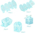 Lucky Monet Love Heart Laser Cut Wedding Candy Gift Box, Chocolate Box for Wedding Favor, Birthday Party (50pcs, Baby