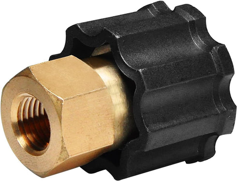 YAMATIC Pressure Washer Adapter, M22-14mm Female Thread to 1/4 Inch Female NPT Fitting, Power Washer Connector