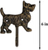 Wall Mounted Cast Iron Home Decor Hook with Unique Dog Design