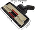 EZ SPARES 1 1/4 inch 32mm Universal Vacuum Cleaner Floor Brush with Metal Base & PP Hair Combo Tool
