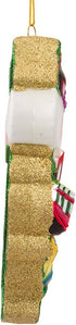 Kurt Adler Glass California Ornament, 5-Inch for Christmas