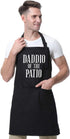 Miracu Grill Apron for Daddy, Funny Gifts from Daughter Son, Best Step Daddy, Father in Law, BBQ Cooking
