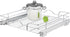 OCG Pull Out Cabinet Organizer (20.75" W x 17" D), 1 Tier Pull Out Shelves, Chrome Finish Cabinet Slide Out Shelves for