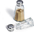 1st Choice Salt and Pepper Shakers Set of 2 with Stainless Tops (Paneled Shakers)