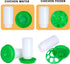 Set 1L Chicken Feeder and Waterer no Waste Chick Feeder and Waterer Kit Chicken Water Feeder Poultry Waterer Baby Chick