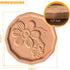 YUMBAN Brown Sugar Keeper Saver, Terracotta Brown Sugar Softener to Maintain Food Moisture or Dry in Container