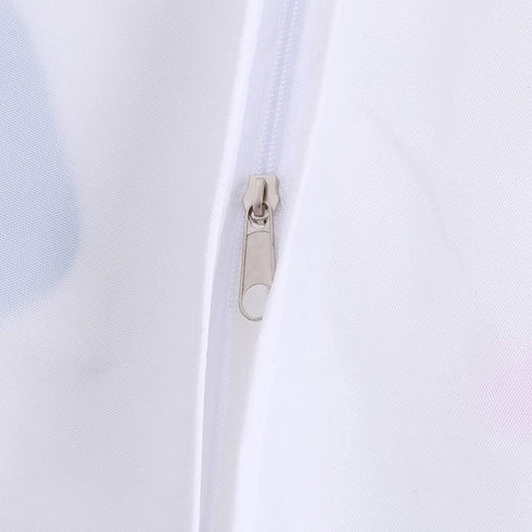 Yctze Waterproof Washing Machine Cover, Zipped Dust Protection for Top Front Load Washer Dryer, Clamshell Design