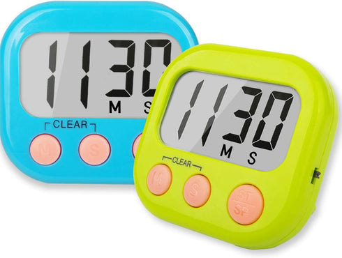 Classroom Timers for Teachers Kids, Large Magnetic Digital Timer 2 Pack