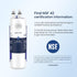 GLACIER FRESH W1029537A Refrigerator Water Filter 1 Pack Compatible with W10295370A, EDR1RXD1, 46-9930