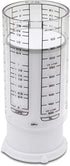 KitchenArt Adjust-A-Cup, 2 Cup, Plastic, White
