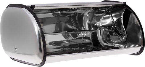 16.5x10x8 HOME IT Stainless Steel Bread Box for kitchen, bread bin, bread storage Bread holder