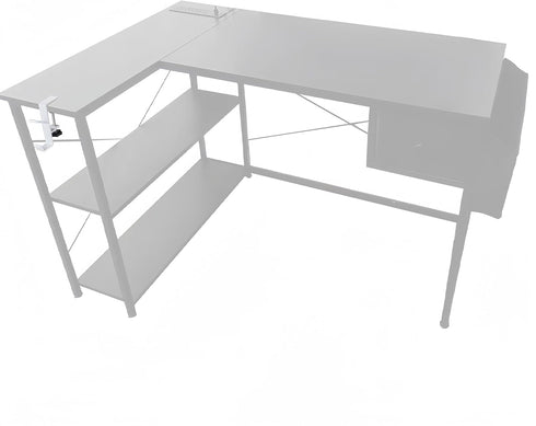 Adjustable Hook for L Shaped Gaming Desk, Under Desk Hook Holder