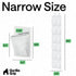 12 2 Closet Closets 64H 9.5W GORILLA GRIP Over the Door Shoe Organizer, Large Breathable Mesh Pockets, Space Saving