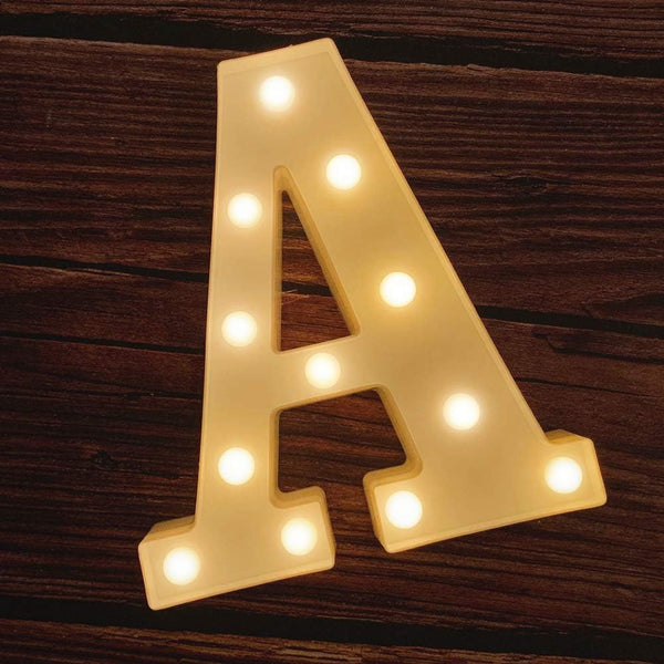 MUMUXI Light Up Marquee Letters Battery Powered LED Alphabet Lights for Party Wedding Birthday Christmas Home Bar