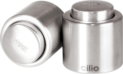 Cilio 18/10 Stainless Steel Wine Sealer