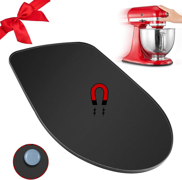 Sliding Mat for KitchenAid Mixer - Metal Mixer Mover Slider Mat for 4.5-5qt Tilt-Head Stand Mixer