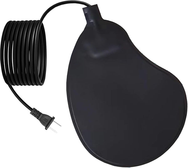 60W De-icer Submergible Bird Bath Heater Thermostatic Controlled Chicken Water Heater for