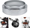 1pc Espresso Dosing Funnel 51/53/58mm, Aluminum Coffee Dosing Ring for Home Coffee Bar Shop Essential Accessories
