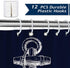 Custom Nautical Navy Blue Anchor Shower Curtain, 70x72 Inch