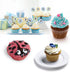 CAKETIME 12 Cups Silicone Muffin Pan, Nonstick Cupcake Pan, Regular Size Silicone Mold for Baking