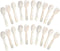 20pcs Caviar Spoons, Shell Spoons, Mother of Pearl Dessert Spoons for Caviar, Jam, Ice Cream, Restaurant