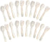 20pcs Caviar Spoons, Shell Spoons, Mother of Pearl Dessert Spoons for Caviar, Jam, Ice Cream, Restaurant