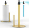 Wekuch Paper Towel Holder with Spray Bottle, Countertop Paper Towels Dispenser Stand with