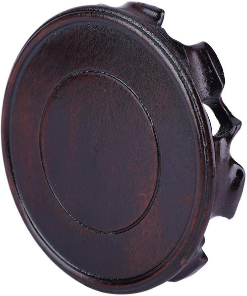 Wooden Display Stand for Teapot, Vase, Bonsai, Home Office Decorative Base