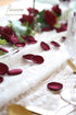 Floroom 500pcs Ivory Faux Silk Rose Petals for Wedding Flower Girl Basket, Aisle Scatter, Centerpieces, Bridal Shower