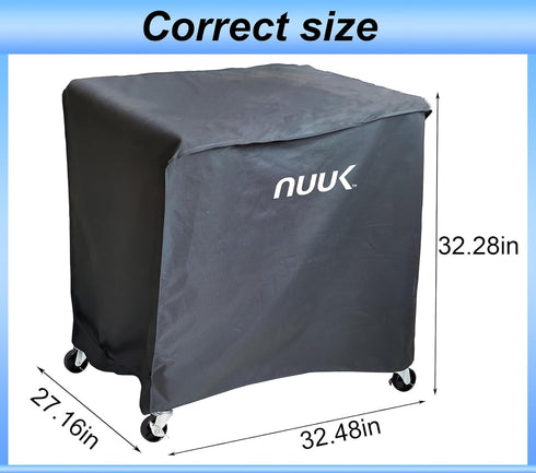 24" 30", NUUK Outdoor Grill Cart Cover x Waterproof Pizza Oven Table Cover, UV Resistant BBQ Prep Work Table Protection
